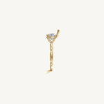 Solitaire 4-Prong Ring with 2ct Brilliant Diamond 
