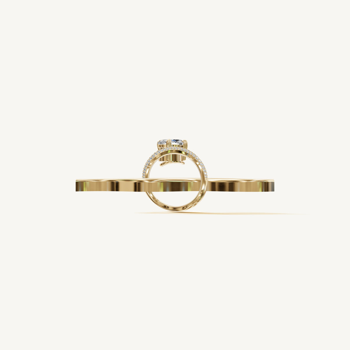 The Thétis — Oval 0.50ct 