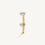 Solitaire 4-Prong Ring with 0.5ct Pear Diamond 