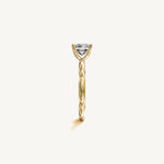 Solitaire 4-Prong Ring with 1ct Princess Diamond 