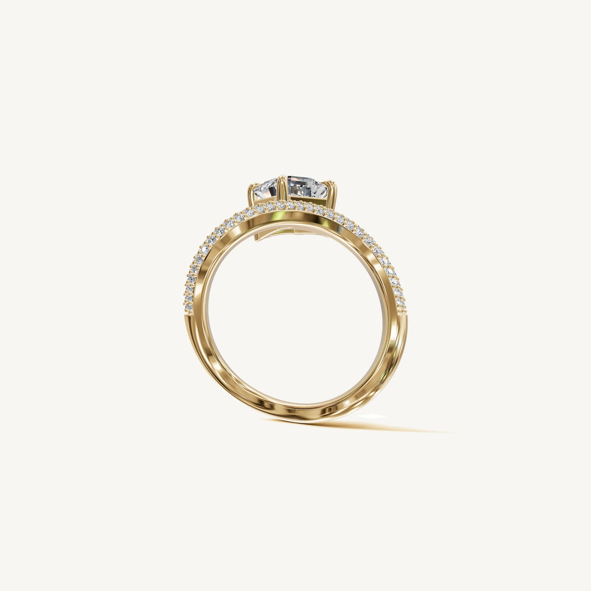 The Thétis — Asscher 0.50ct 
