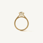 Solitaire Bezel Ring with 3ct Marquise Diamond 