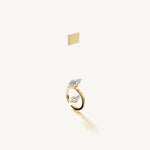 Solitaire 4-Prong Ring with 1.5ct Marquise Diamond 