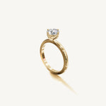 Solitaire 4-Prong Ring with 1ct Brilliant Diamond 