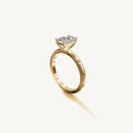 Solitaire 4-Prong Ring with 1ct Radiant Diamond 