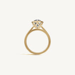 Solitaire Bezel Ring with 1ct Brilliant Diamond 