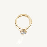 Solitaire 4-Prong Ring with 1.5ct Heart Diamond 