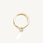 Solitaire 4-Prong Ring with 0.75ct Radiant Diamond 