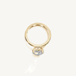 Solitaire 4-Prong Ring with 2ct Heart Diamond 