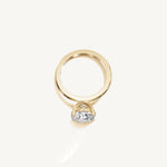 Solitaire 4-Prong Ring with 3ct Brilliant Diamond 