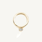 Solitaire 4-Prong Ring with 0.75ct Brilliant Diamond 