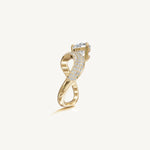 The Thétis — Pear 0.50ct 