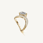 The Thétis — Pear 0.50ct 